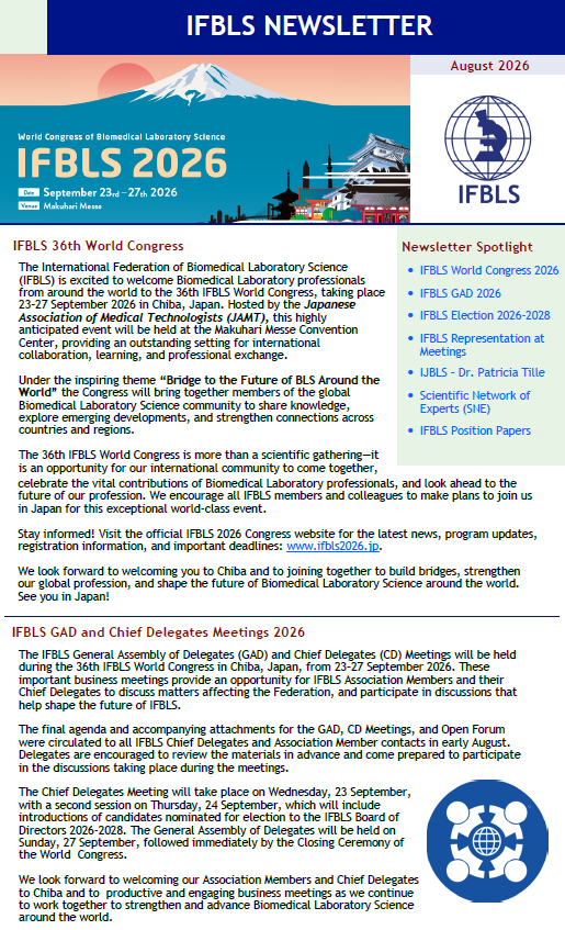 Newsletter Aug 2026